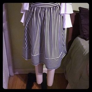 Aline midi skirt/skater skirt
